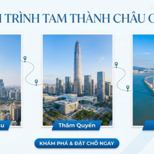 HÀNH TRÌNH TAM THÀNH CHÂU GIANG – NƠI HỘI TỤ PHỒN HOA